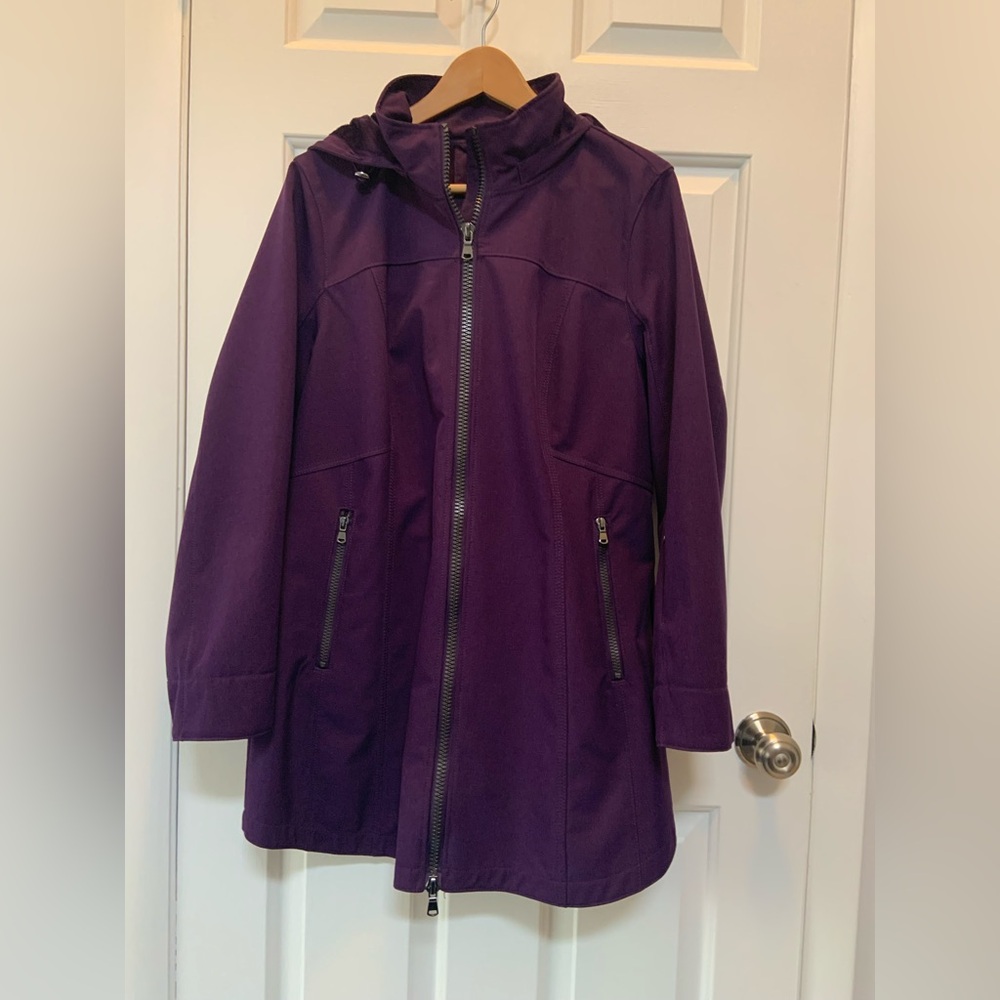 Kristen Blake Purple Trench Coat